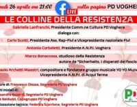 VOGHERA 22/04/2021: Le colline della Resistenza. Lunedi 26 diretta Facebook e Youtube del PD iriense