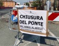 VOGHERA 22/04/2021: Chiusura del Ponte Rosso. Azione: Così si mettono in ginocchio intere categorie produttive. Meglio il senso unico alternato