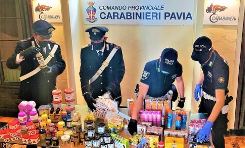 PAVIA 26/05/2021: Vendeva farmaci senza autorizzazione. I carabinieri sequestrano prodotti farmaceutici e cosmetici in un negozio