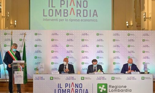 PAVIA e PROVINCIA 13/05/2021: La Regione lancia il Piano Lombardia. 111 milioni sono riservati alla provincia di Pavia