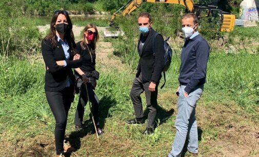 VOGHERA 17/05/2021: In azione i mezzi dell’Aipo. Avviati i lavori di manutenzione straordinaria dello Staffora