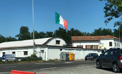 VOGHERA 20/07/2021: Ponte Rosso chiuso. Accesa la telecamera all’imbocco di strada Grippina. Monitora il traffico e le eventuali infrazioni