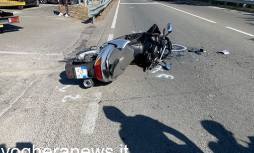 VOGHERA 19/08/2021: Scontro auto-scooter. Grave un 33enne. Ieri il primo incidente in città con un monopattino elettrico.