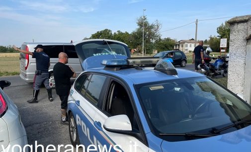 RIVANAZZANO 03/09/2021: Incidente sulla Sp461 per il Penice. Ferito un motociclista