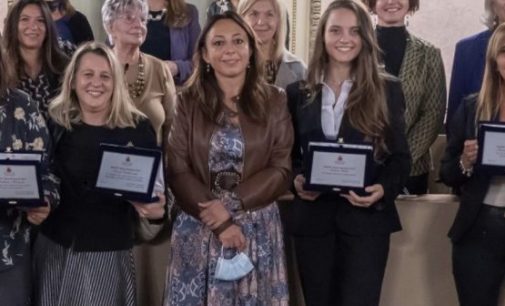 VOGHERA 22/10/2021: Conferite oggi a 4 donne della città il premio Maria Montessori