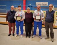 VOGHERA 28/10/2021: Bocce. Giovanni Solari campione regionale, Maria Merchez e Fulvio Picano vincono la Lui & Lei