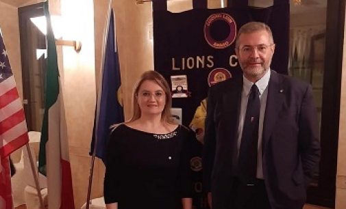 VOGHERA 25/10/2021: Libardi prima donna presidente per i Lions. Il Club giovedì ha ospitato il Prof. Raffaele Bruno