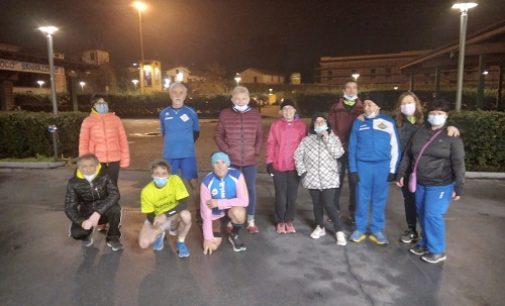 SANNAZZARO 21/11/2021: Atletica. In tanti alla Moon light run. La chiusura il 19 Dicembre con la Babbo Natale Run