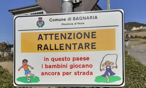 BAGNARIA 04/11/2021: “Qui i bambini giocano ancora in strada”. In paese rievocati i ‘bei vecchi tempi’ per dire ad automobilisti e motociclisti di rallentare