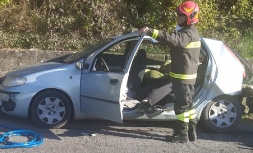 BAGNARIA 24/11/2021: Incidente sulla Sp per il Penice. Coinvolti tre automobilisti