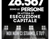 PAVIA 29/11/2021: Domani la fiaccolata di Sant’Egidio per dire No alla pena di morte