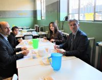 VOGHERA 01/12/2021: Scuola. Inaugurati nelle mense cittadine i pasti a “chilometri zero”