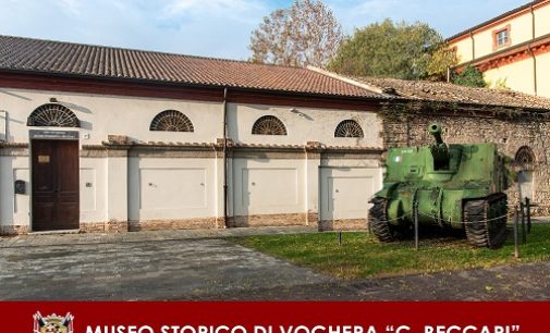 VOGHERA 06/12/2021: Il museo storico finisce in una cartolina del Circolo filatelico numismatico