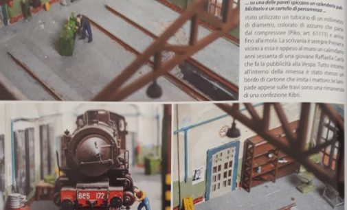 VOGHERA 18/01/2022: Modellismo. Per la sesta volta un Diorama ferroviario del vogherese Mario Diani va sulla rivista “I Treni”