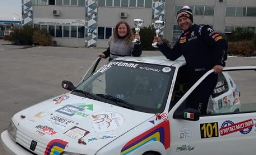 CASTELLETTO14/03/2022: Rally. Gabriele Lovazzano e Sara Prazzoli vincono nella Classe A5 al Motors Show