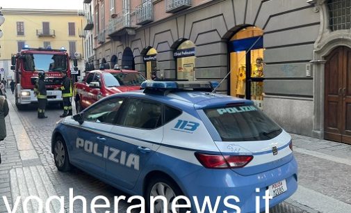 VOGHERA 22/03/2022: Fumo da un negozio della via Emilia. Ma non era un incendio…