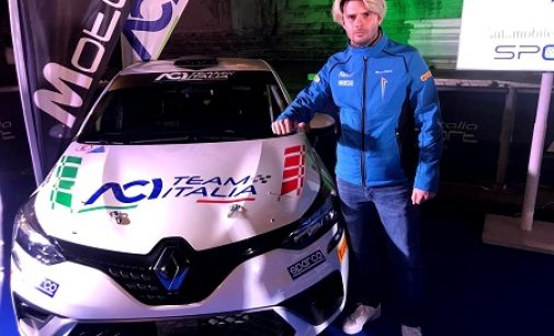 PAVIA 25/03/2022: Rally jr. Davide Nicelli con Aci team Italia e Renault nel tricolore junior 2022