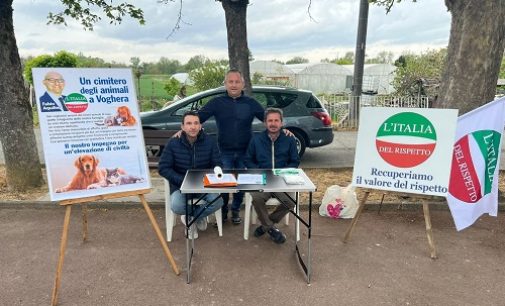 CORANA 23/04/2022: Cimitero degli Animali. Oggi la raccolta firme a Ghiaie