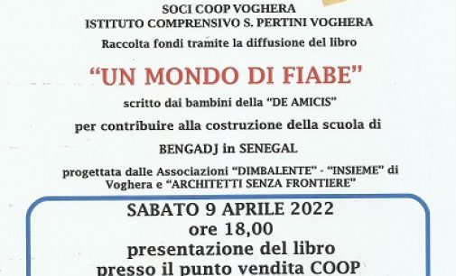 VOGHERA 05/04/2022: Prosegue il progetto solidale fatto con le fiabe scritte dai bambini dell’Ic Pertini