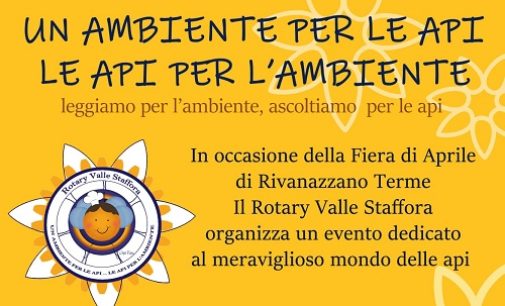 RIVANAZZANO 01/04/2022: Il Rotary Club Valle Staffora alla Fiera di Aprile per parlare della tutela delle Api