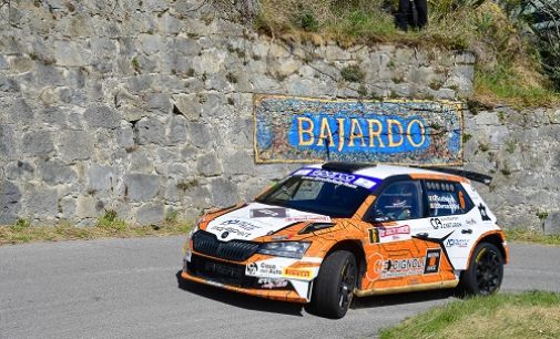 VOGHERA 05/05/2022: Giacomo Scattolon al Campionato Italiano Assoluto Rally. Il pilota pavese al “via” della Targa Florio