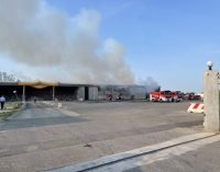 CASEI GEROLA 20/05/2022: A fuoco capannone dell’area industriale