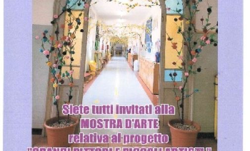 VOGHERA 23/05/2022: I Grandi pittori visti dagli alunni della scuola dell’Infanzia. La mostra alla Palli di via Veneto