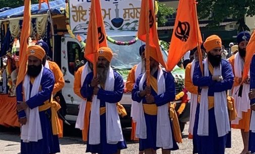 VOGHERA 15/05/2022: La comunità Sikh in festa oggi in città. Il corteo e poi il raduno
