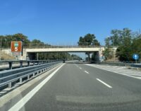 PAVIA 08/08/2022: Strade. Giovedì sera chiusure per cantiere sulla A53 Raccordo Pavia-Bereguardo