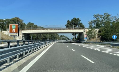 PAVIA 08/08/2022: Strade. Giovedì sera chiusure per cantiere sulla A53 Raccordo Pavia-Bereguardo