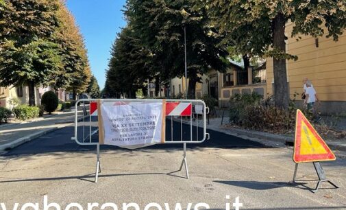 VOGHERA 24/08/2022: Strade. Serie di cantieri per il nuovo asfalto. Ecco dove