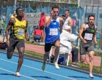 VOGHERA 04/08/2022: Lo sprinter Eric Martines dell’Iriense in grande evidenza al meeting internazionale di Sestriere