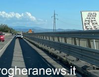 BRESSANA 01/08/2022: Strade. Nuovo asfalto. Iniziato il Senso unico alternato fra il ponte sul Po e la rotonda. Code sulla Sp35