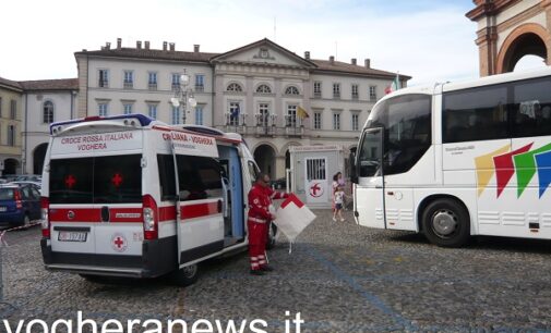 VOGHERA 22/09/2022: Elezioni. Trasporto delle persone con difficoltà nella deambulazione tramite Croce Rossa