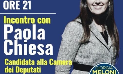 VOGHERA 21/09/2022: Elezioni. Fratelli d’Italia Voghera chiude la campagna elettorale con Paola Chiesa al Millenario