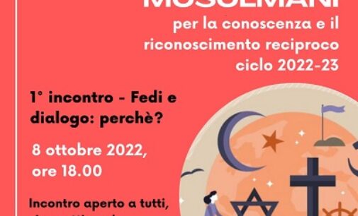 VOGHERA 04/10/2022: Alla parrocchia della Resurrezione un ciclo di incontri interreligiosi cristiano-islamico