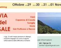 VARZI 12/10/2022: Dall’Oltrepò al mare. Aperte le iscrizioni al trekking di 4 giorni sulla “Via del sale”