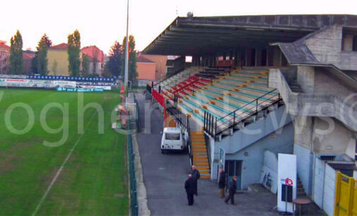 VOGHERA 25/06/2023: Calcio. Si sistema lo stadio Parisi per il campionato in D