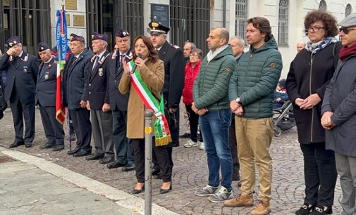 VOGHERA 15/11/2022: Strage di Nassiriya. Cerimonia in via Gramsci al monumento ai caduti