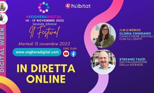 VOGHERA 15/11/2022: Aziende. “Se sai che digitalizzarti è importante, ma fai fatica a capire da dove partire” questa sera segui la diretta di Voghera Digital