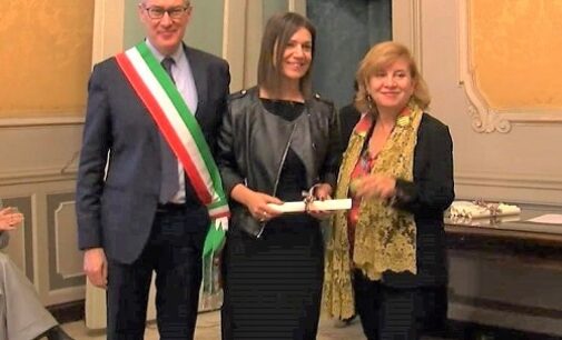 VOGHERA 03/12/2022: La presidente della Cri cittadina Chiara Fantin è Cavaliere al merito della Repubblica
