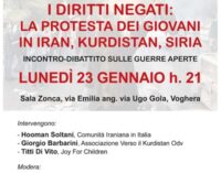 VOGHERA 23/01/2023: Repressione in Iran. Alle 21 in sala Zonca incontro-dibattito di Alleanza Civica