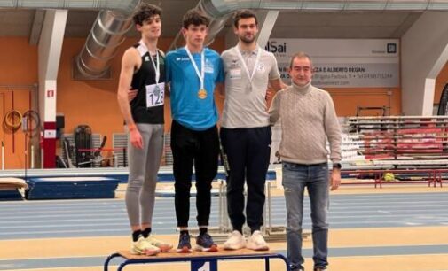 VOGHERA 30/01/2023: Atletica. Lorenzo Pellicciardi dell’iriense Campione regionale. Ottimo esordito nelle gare indoor perr Adragna