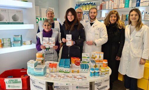 VOGHERA 14/02/2023: Banco farmaceutico. Anche quest’anno il binomio vincente Farmacia e associazione V.O.S.