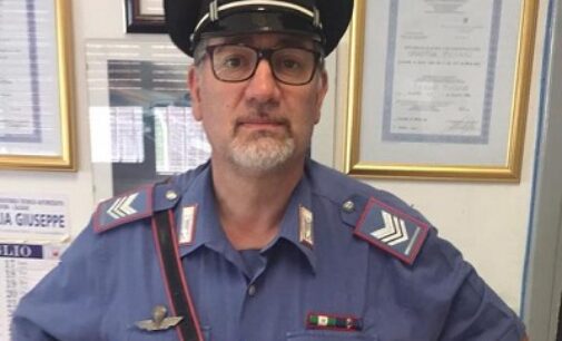 VOGHERA 22/02/2023: Dolore e sconcerto per la prematura scomparsa del carabiniere Vincenzo Faiello