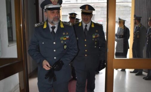 PAVIA 23/02/2023: Finanza. Il comandante regionale in visita al comando provinciale