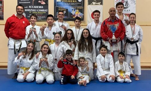 NOVI LIGURE 01/02/2023: Karate. Oltre 400 atleti alla gara organizzata da palestra Combat di Voghera e Oipes