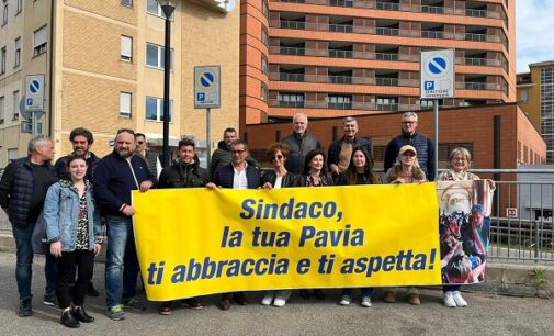PAVIA 16/04/2023: Il sindaco di Pavia Fracassi ricoverato in terapia intensiva al San Matteo. La solidarietà di colleghi e della città