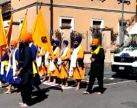 VOGHERA 18/04/2023: Domenica per il secondo anno consecutivo si è svolta la festa della comunità Sikh