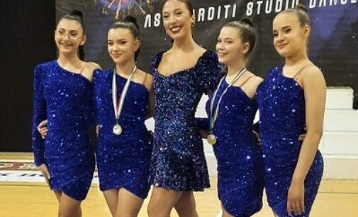 VOGHERA 04/05/2023: Doppio podio per quattro ragazze vogheresi ai Campionati regionali di Danze Artistiche